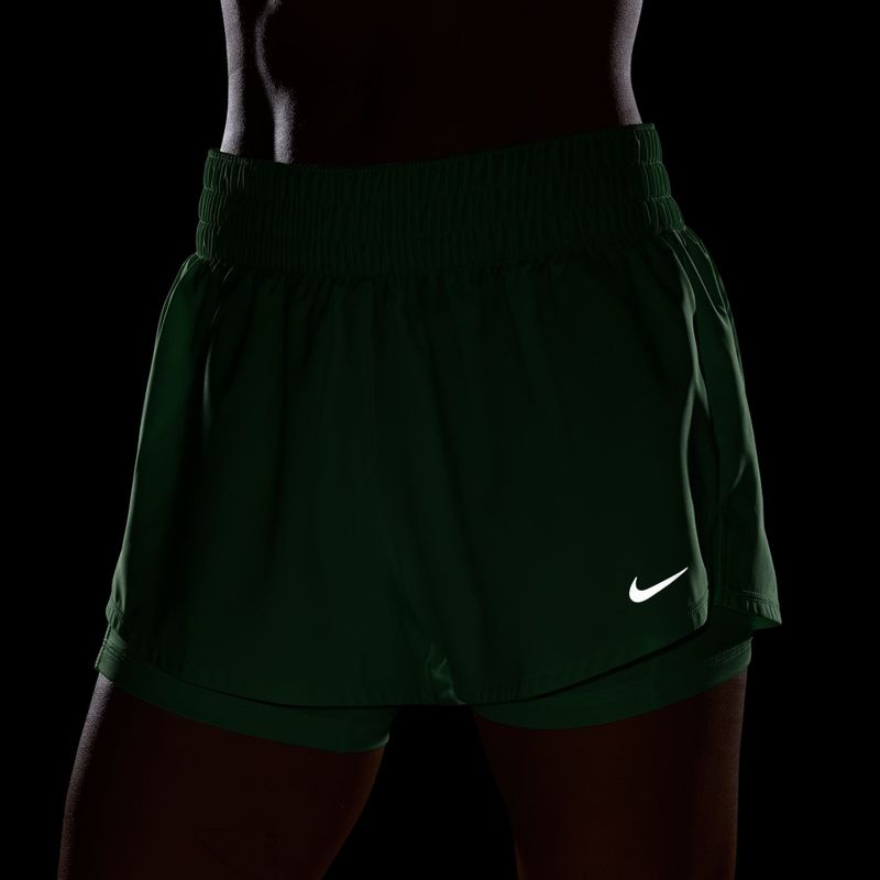 Дамски тренировъчни шорти Nike One cucumber calm/white 5