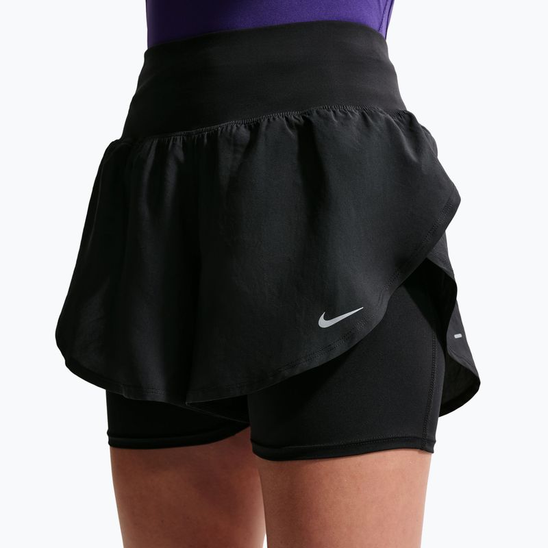 Дамски шорти за бягане Nike Tempo Flow black/black 4