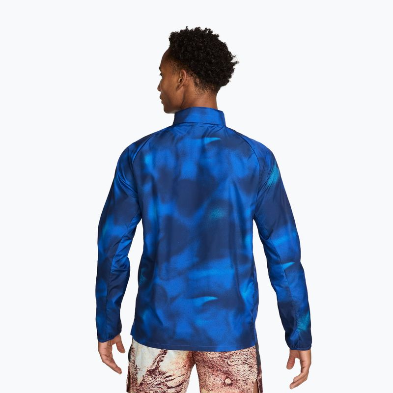 Мъжко яке за бягане Nike Miler midnight navy 2
