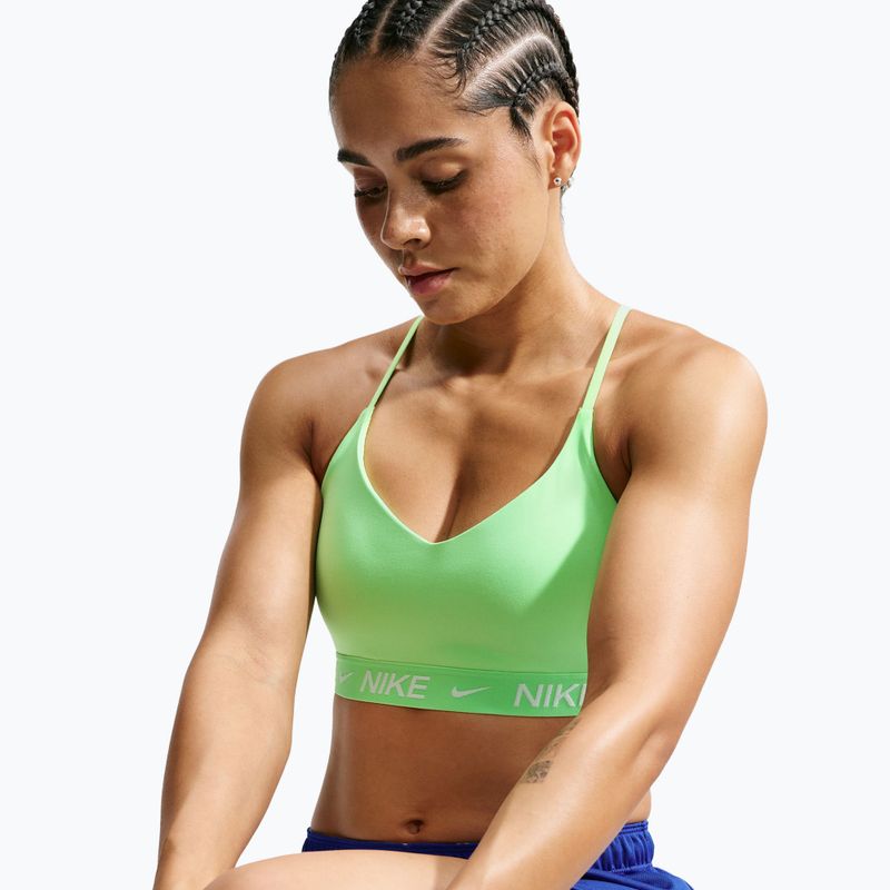 Спортен сутиен Nike Indy Light Support illusion green 4