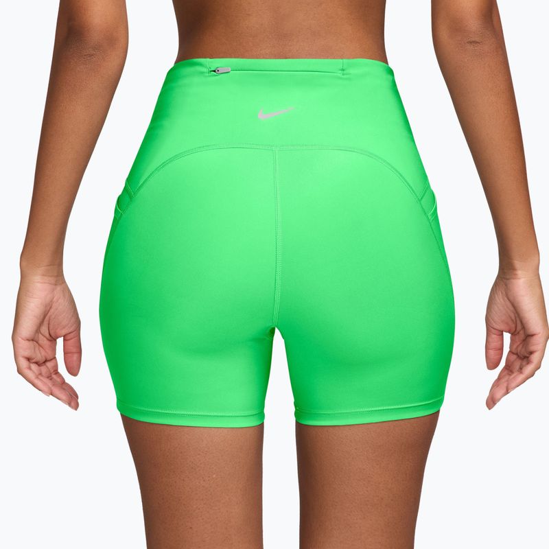 Дамски шорти за бягане Nike Swift illusion green 2