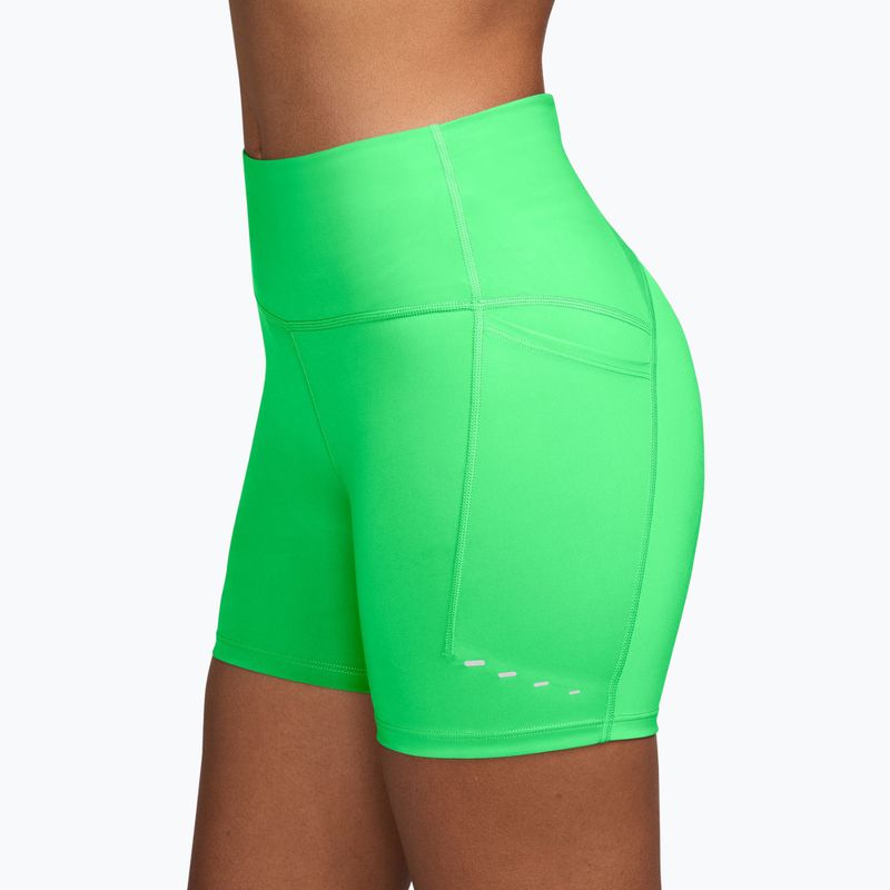 Дамски шорти за бягане Nike Swift illusion green 3