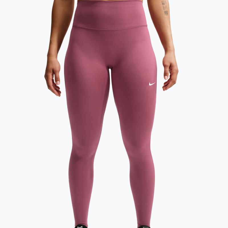 Дамски клин Nike One Seamless Front pink smoke/white 3