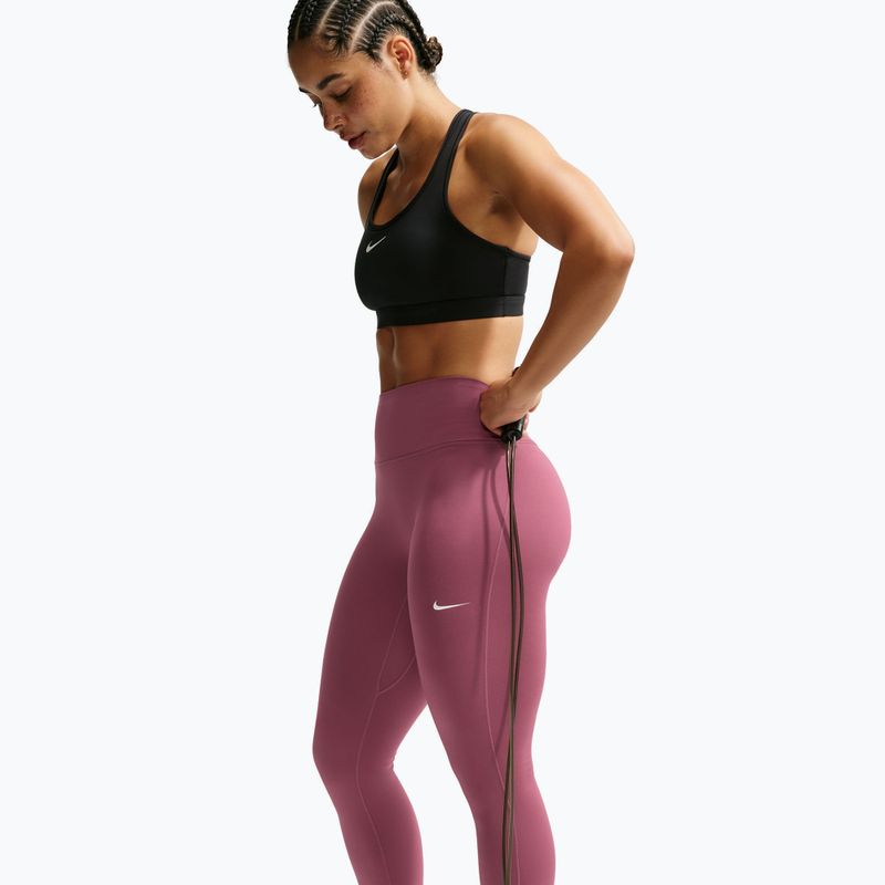 Дамски клин Nike One Seamless Front pink smoke/white 5