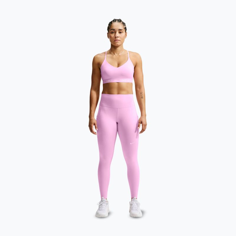 Спортен сутиен Nike Indy Light Support pink rise 2