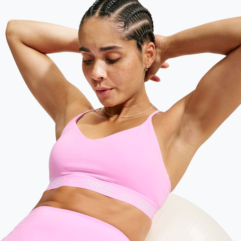 Спортен сутиен Nike Indy Light Support pink rise 4