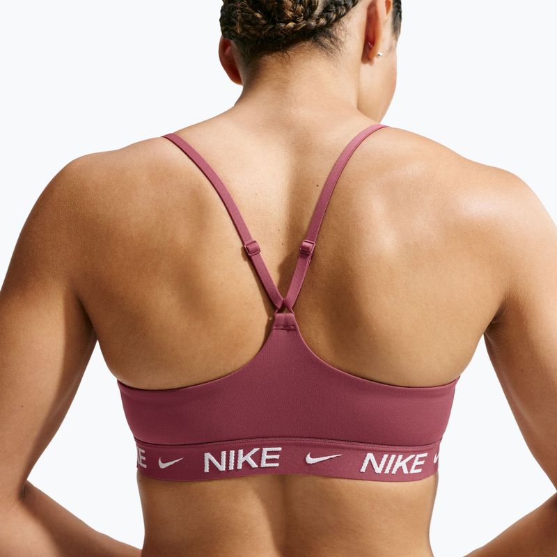 Спортен сутиен Nike Indy Light Support pink smoke 5