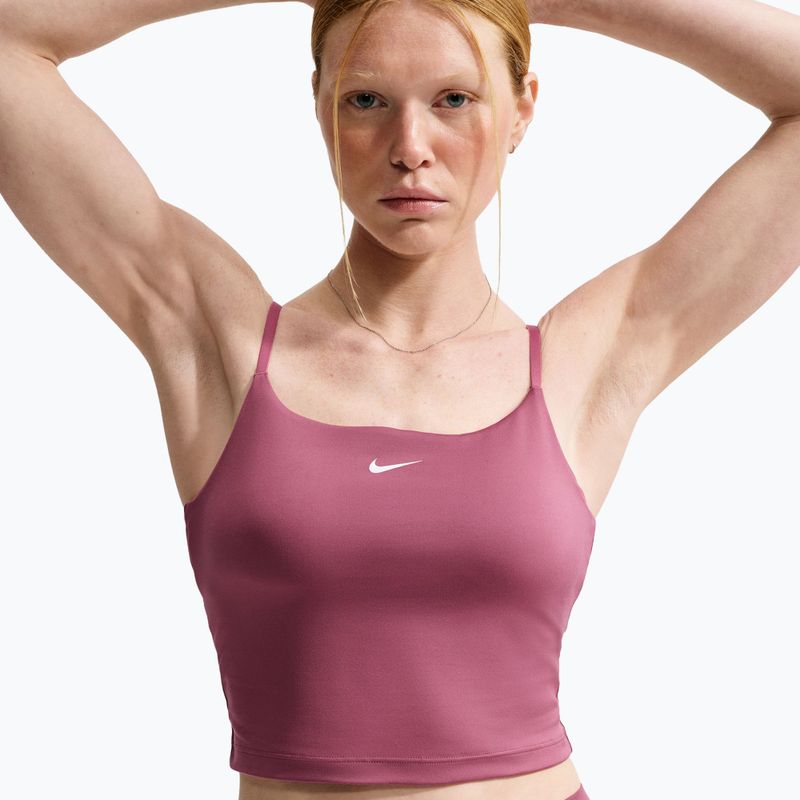Дамска тренировъчна тениска Nike One pink smoke