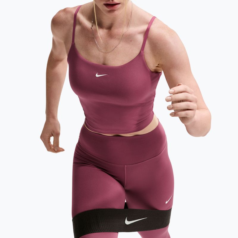 Дамска тренировъчна тениска Nike One pink smoke 6