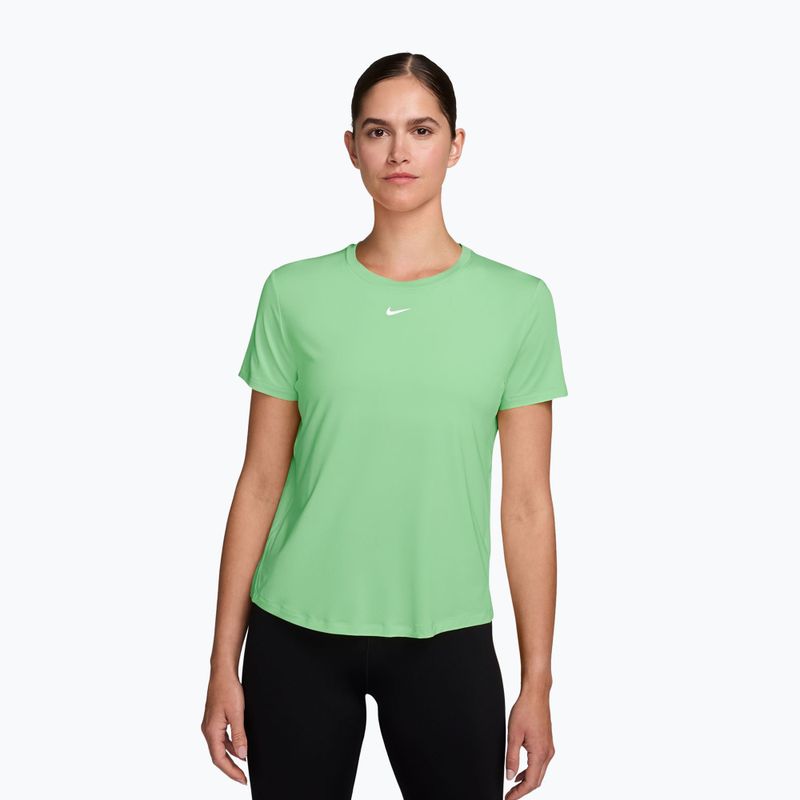 Дамска тренировъчна тениска Nike One Classic cucumber calm/white