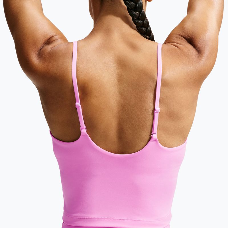 Дамска тренировъчна тениска Nike One pink rise 5