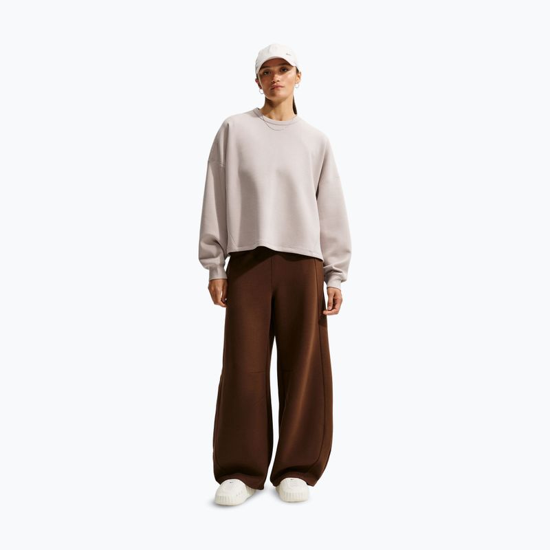 Дамски суитшърт за тренировка Nike 24.7 ImpossiblySoft Cream Ii/Cream Ii/College Grey 2