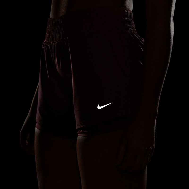Дамски тренировъчни шорти Nike One pink smoke/white 5