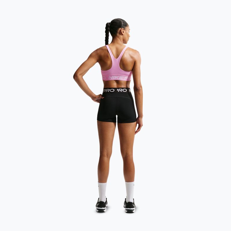 Спортен сутиен Nike Pro 365 pink rise/white 3
