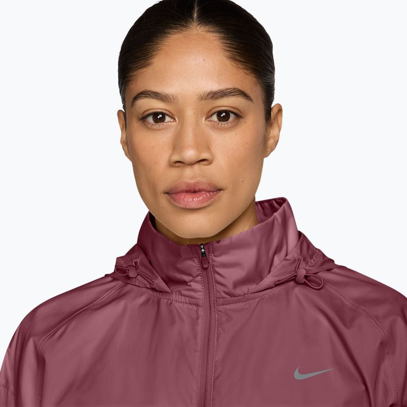 Дамско яке за бягане Nike Tempo Repel pink smoke 3