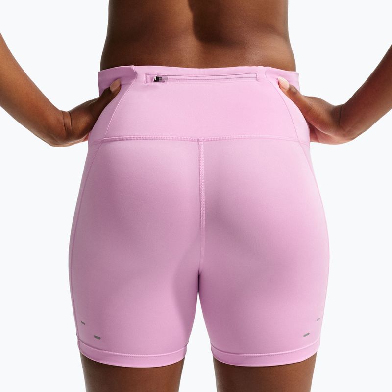 Дамски шорти за бягане Nike Tempo pink rise 4