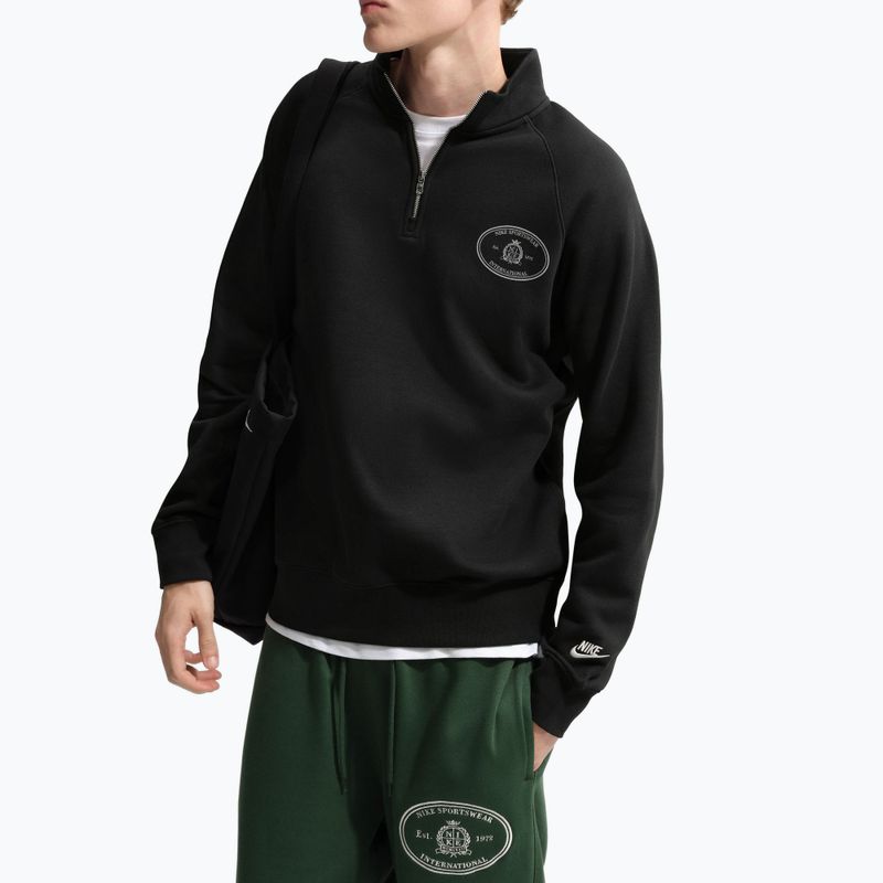 Мъжки суитшърт Nike Sportswear Club black/black/phantom 4