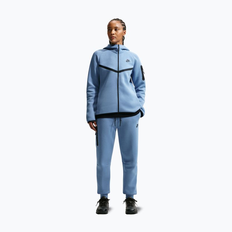 Дамски суитшърт Nike Sportswear Tech Fleece Windrunner work blue/black 2