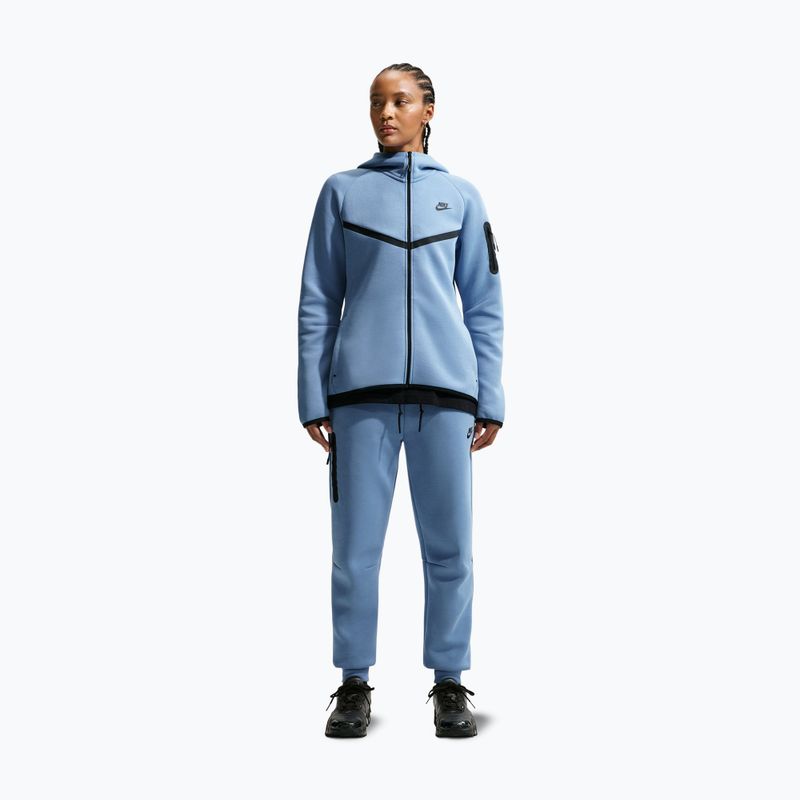 Дамски панталони Nike Sportswear Tech Fleece work blue/black 2