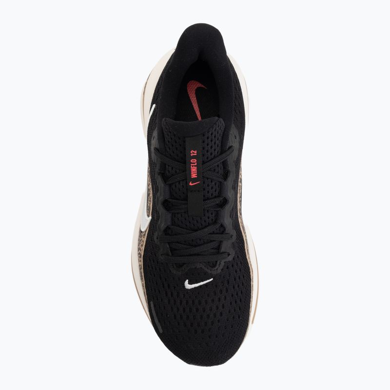 Дамски обувки за бягане Nike Winflo 12 black/british khaki/fusion red/sail 5