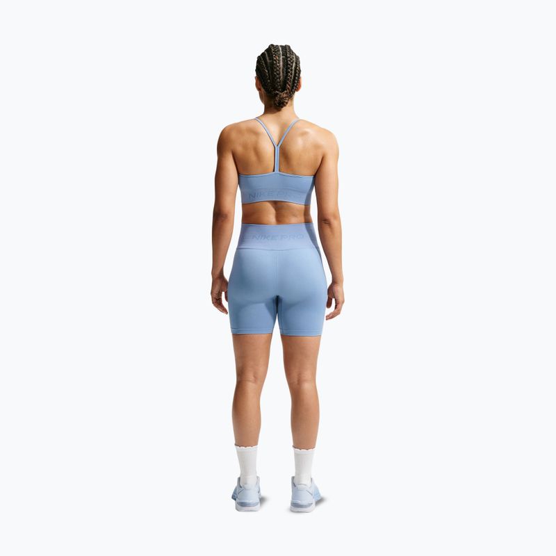 Дамски тренировъчни шорти Nike Pro Seamless work blue 2