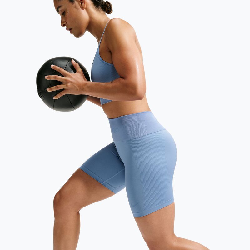 Дамски тренировъчни шорти Nike Pro Seamless work blue 5