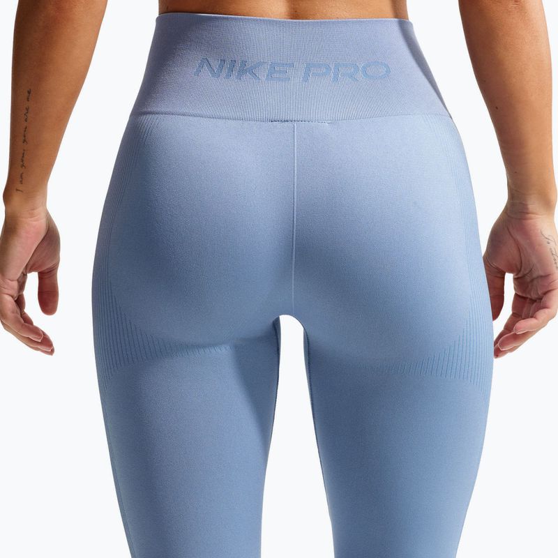 Дамски клин Nike Pro Seamless work blue 4