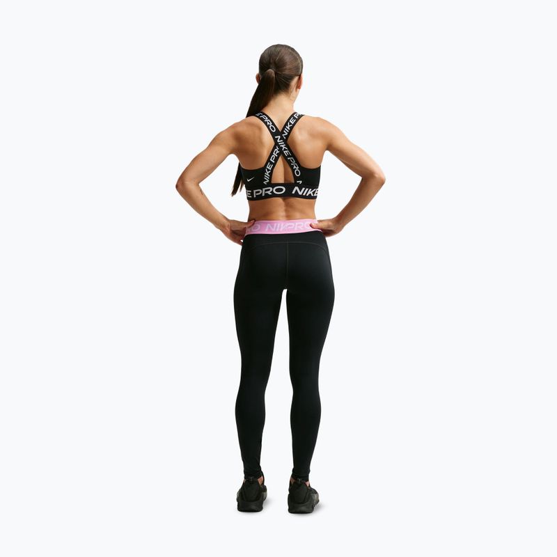 Дамски клин Nike Pro black/pink rise/white 3