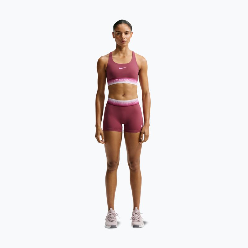 Спортен сутиен Nike Pro pink smoke/pink smoke/pink rise 2
