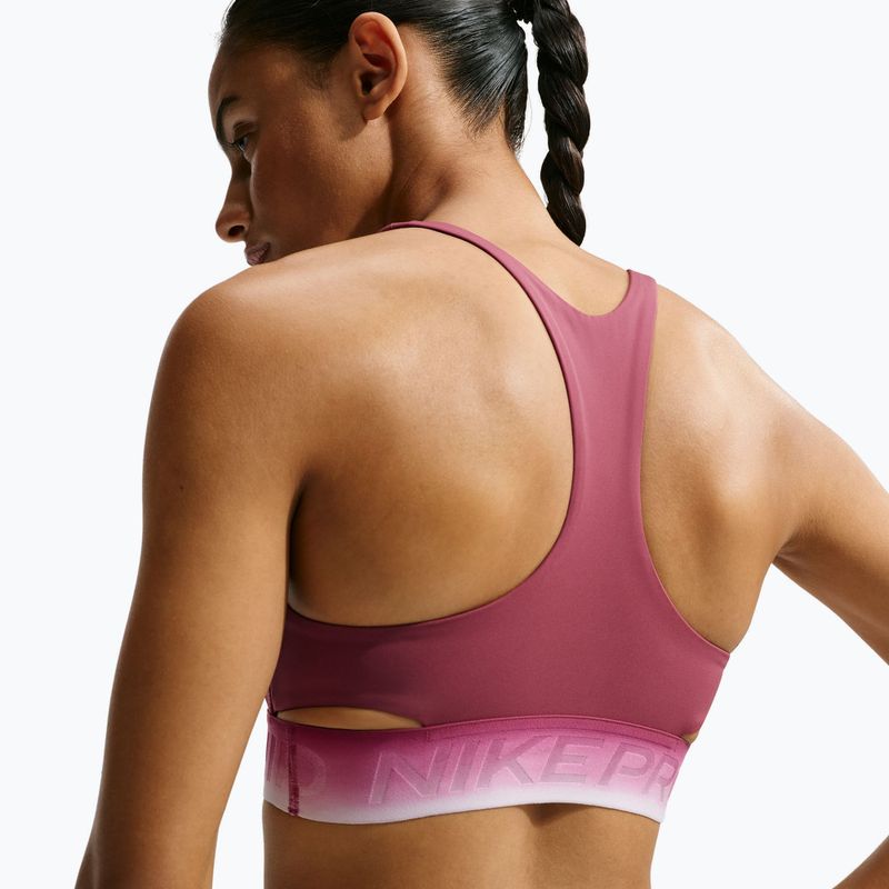 Спортен сутиен Nike Pro pink smoke/pink smoke/pink rise 5