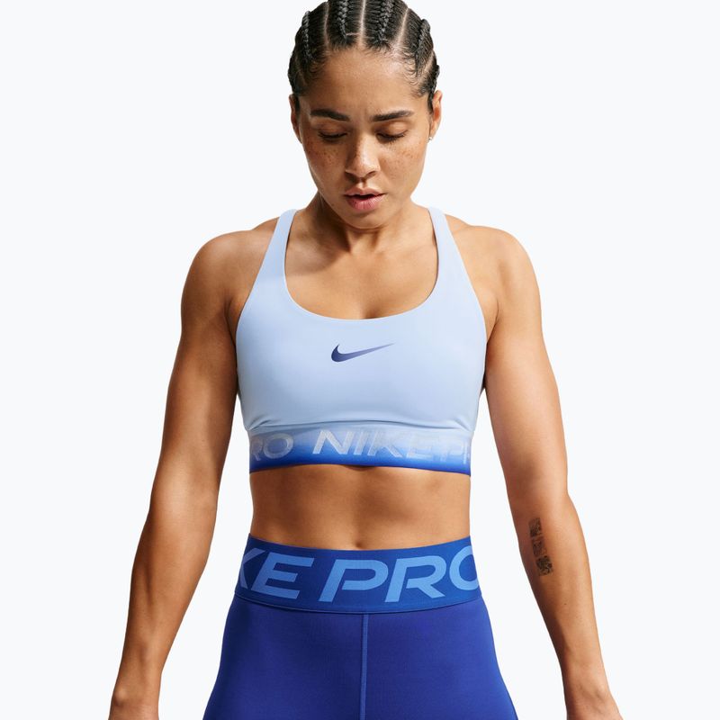 Спортен сутиен Nike Pro hydrogen blue/hydrogen blue/old royal 4