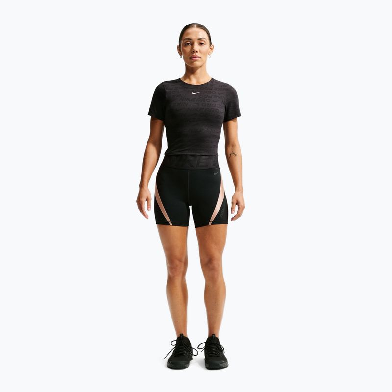 Дамски тренировъчни шорти Nike Pro Sculpt black/linen/black/black 2