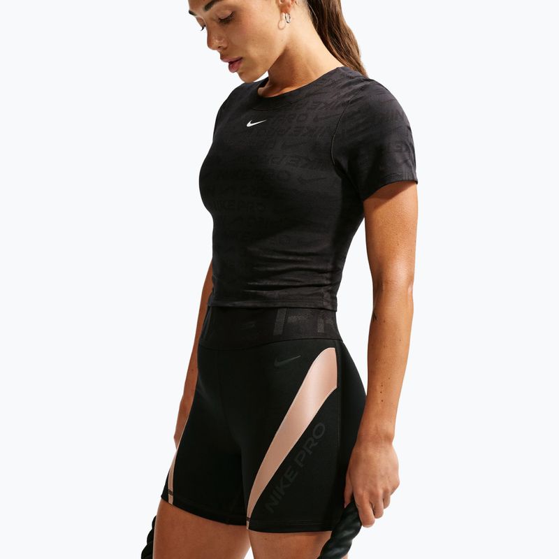Дамски тренировъчни шорти Nike Pro Sculpt black/linen/black/black 5