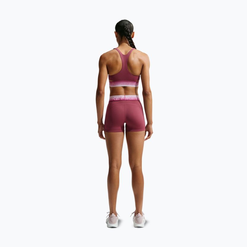 Дамски тренировъчни шорти Nike Pro pink smoke/bleached lilac 3
