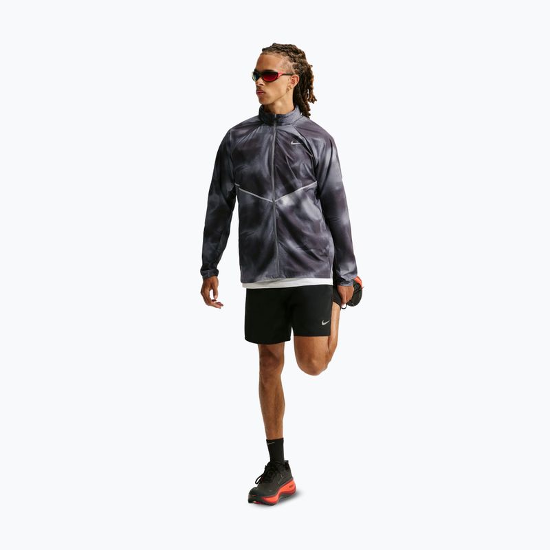 Мъжко яке за бягане Nike Miler black/smoke grey 2