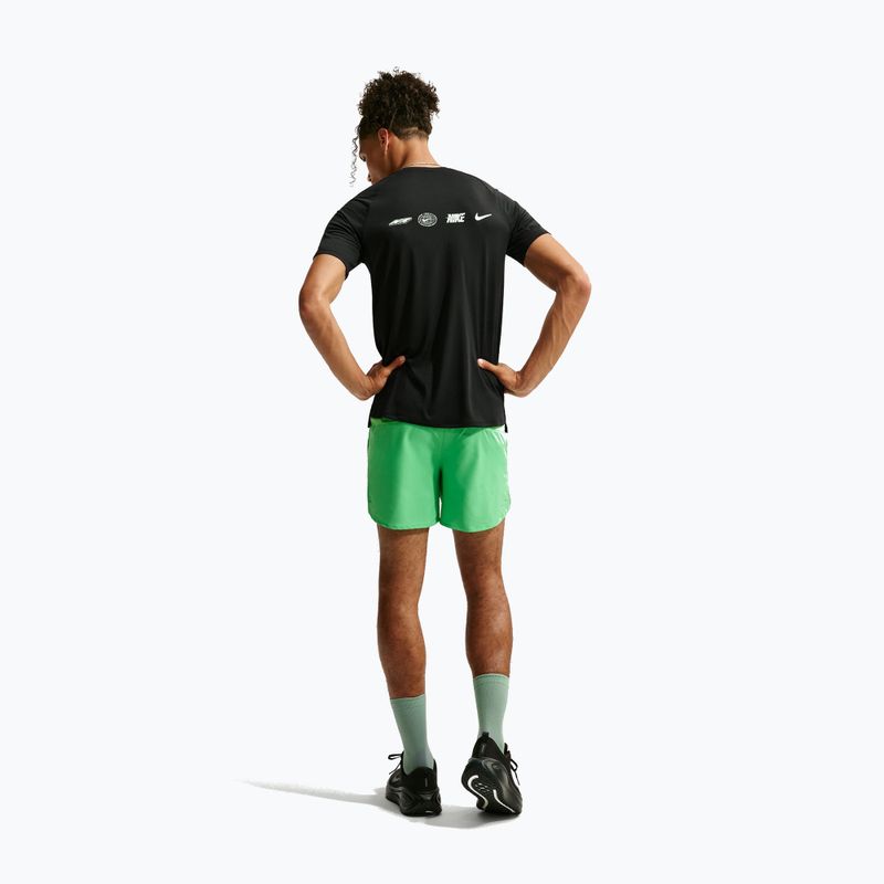 Мъжка тениска за бягане Nike Stride black 3