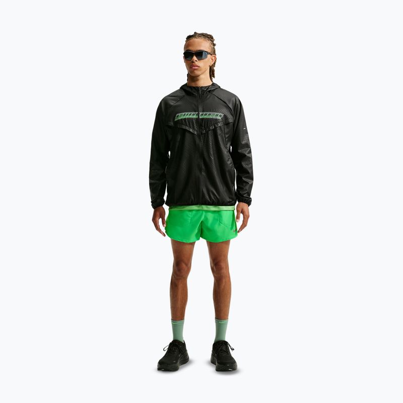 Мъжки къси панталони Nike Stride Dri-Fit с подплата 5" green spark 2
