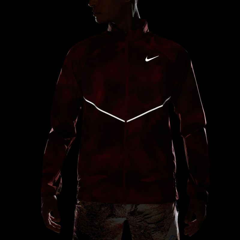 Мъжко яке за бягане Nike Miler light crimson/tough red 4
