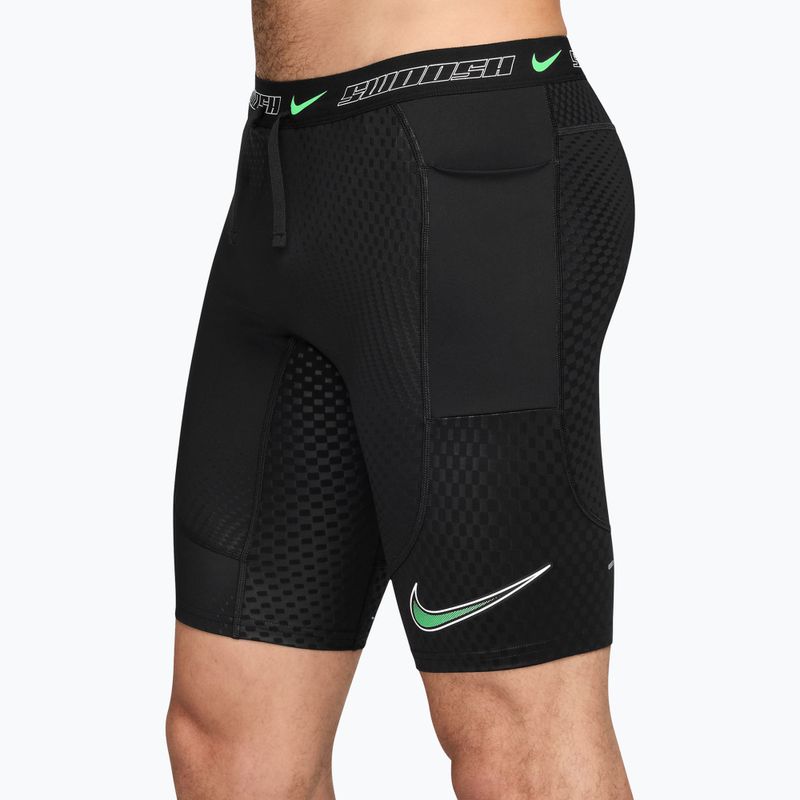 Мъжки шорти за бягане Nike Stride black/illusion green 3