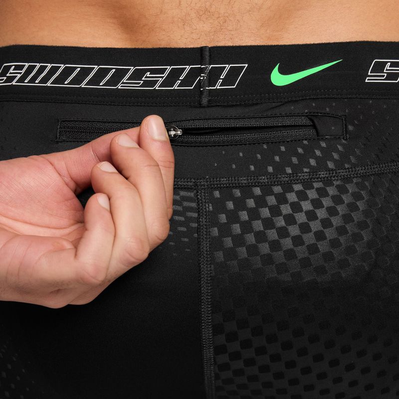 Мъжки шорти за бягане Nike Stride black/illusion green 4