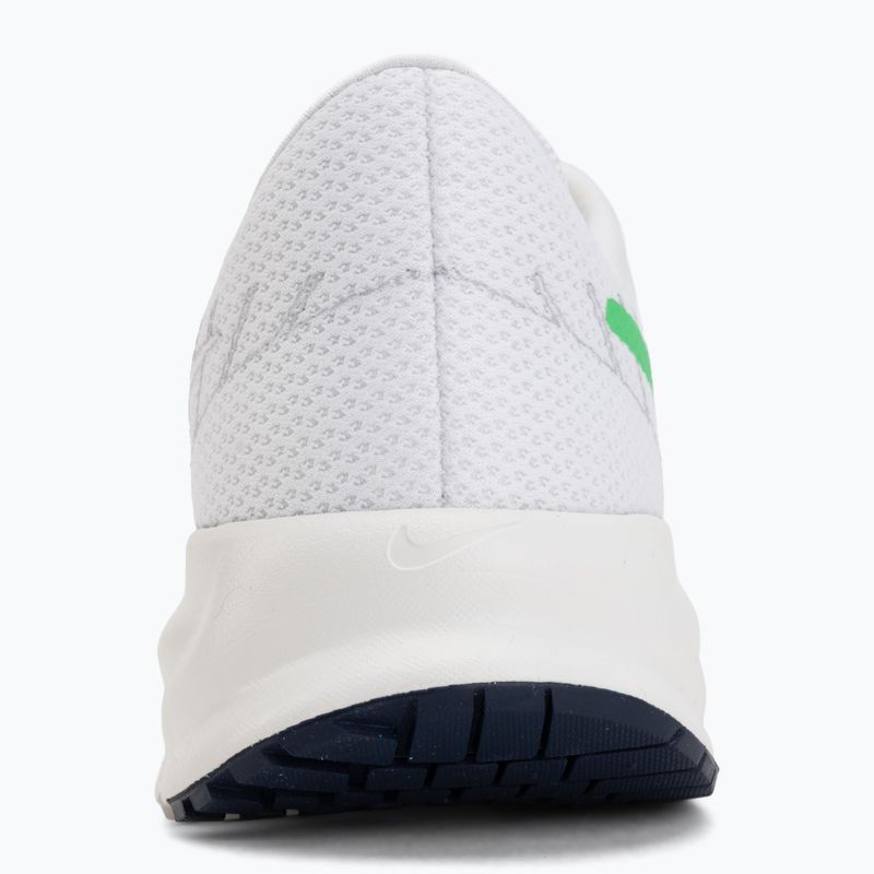 Мъжки обувки за бягане Nike Run Defy White/Midnight Navy/Green Spark 6