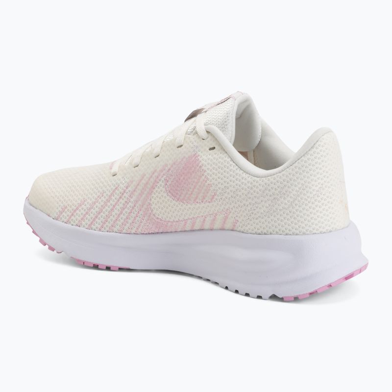 Дамски обувки за бягане Nike Run Defy sail/white/pink rise/pink smoke 3