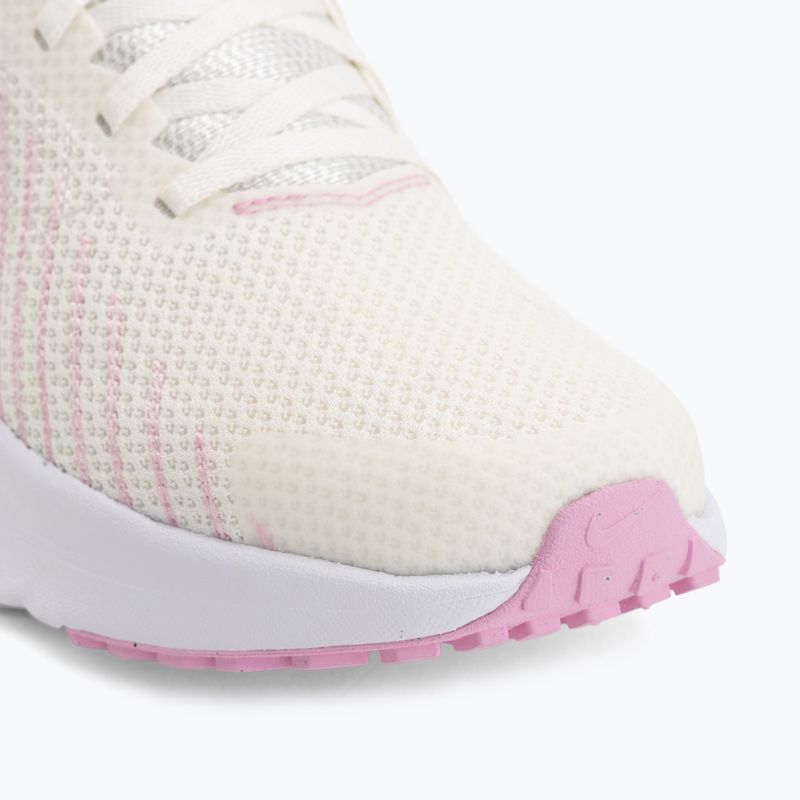 Дамски обувки за бягане Nike Run Defy sail/white/pink rise/pink smoke 7