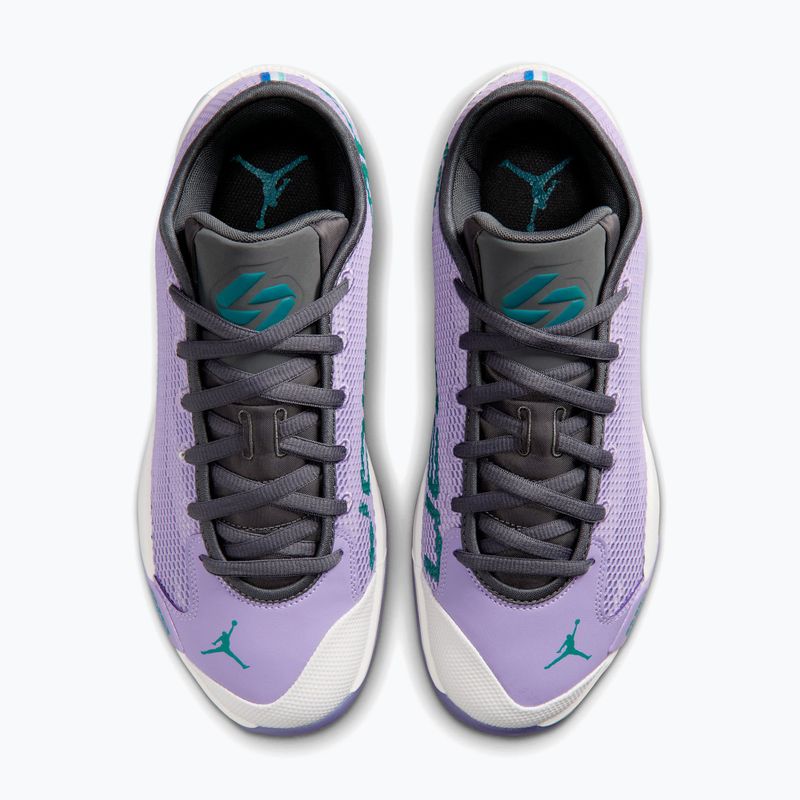 Мъжки баскетболни обувки Jordan Luka 77 urban lilac/iron grey/sail/rio teal 4