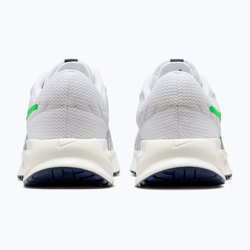 Мъжки обувки за бягане Nike Run Defy White/Midnight Navy/Green Spark 6