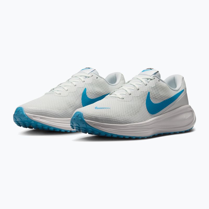 Мъжки обувки за бягане Nike Revolution 8 off white/vast grey/light current blue 3