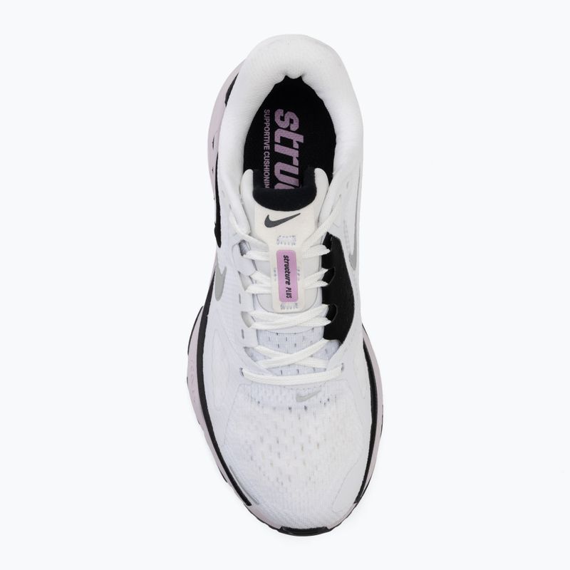 Дамски обувки за бягане Nike Structure Plus white/black/metallic silver 5