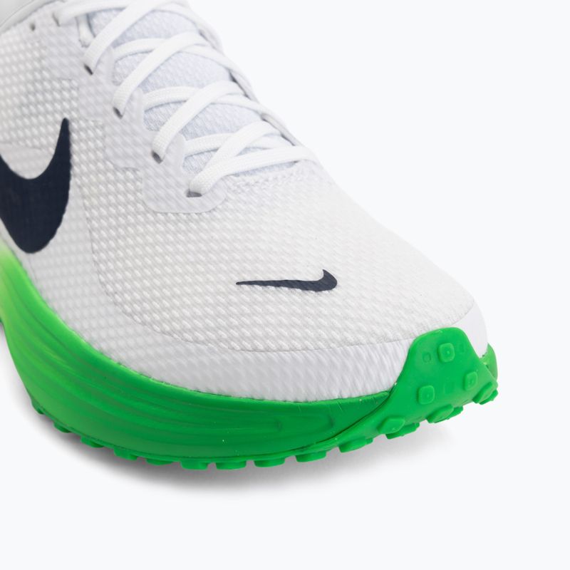 Мъжки обувки за бягане Nike Revolution 8 white/green spark/midnight navy 7