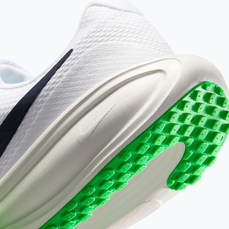 Мъжки обувки за бягане  Nike Revolution 8 white/green spark/midnight navy 8