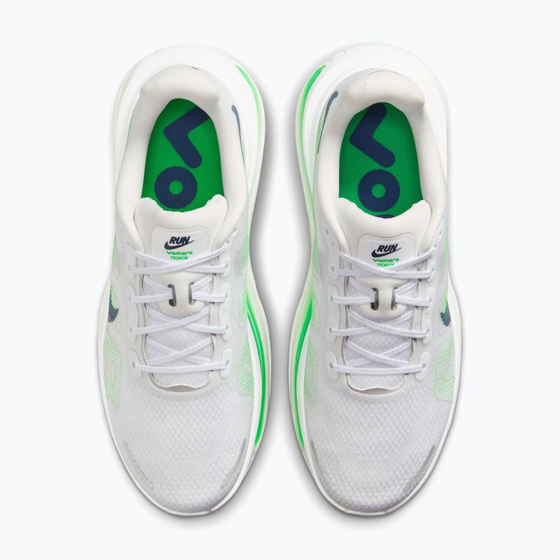 Мъжки обувки за бягане Nike Vomero Premium white/green spark/midnight navy 5